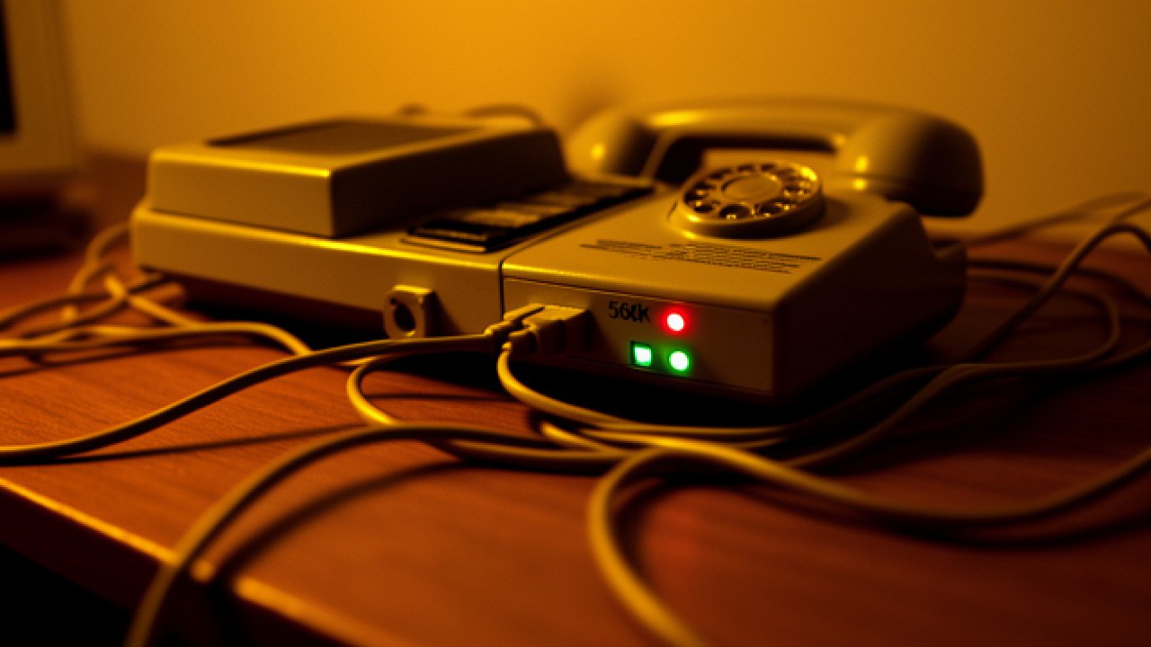 Modem 56k : ce modem qui connectait les premiers réseaux informatiques via la ligne téléphonique